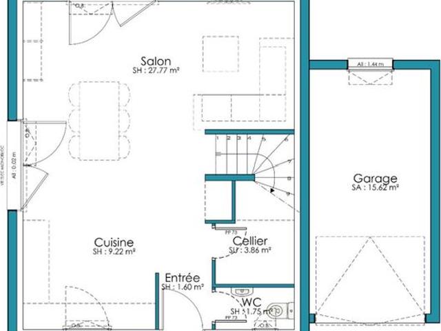 Maison 5 pièces 85 m²