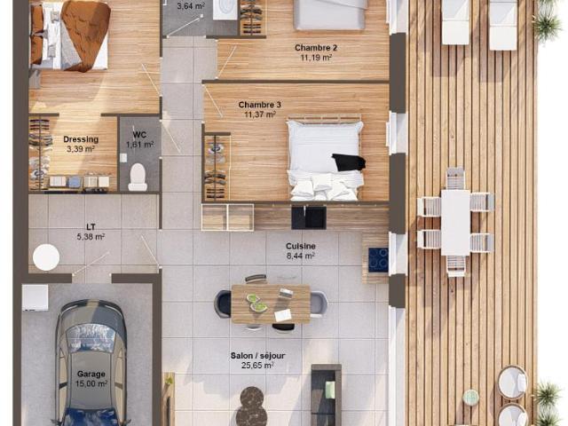 Maison 5 pièces 86 m2
