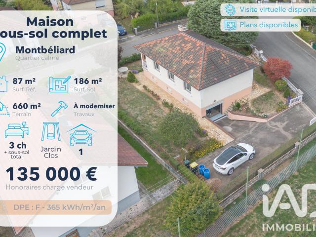 Maison 5 pièces 87 m²