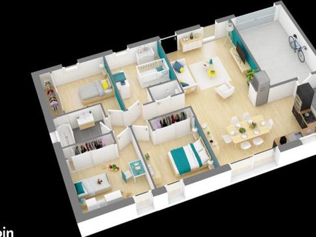 Maison 5 pièces 91 m²