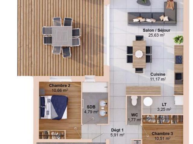 Maison 5 pièces 92 m2