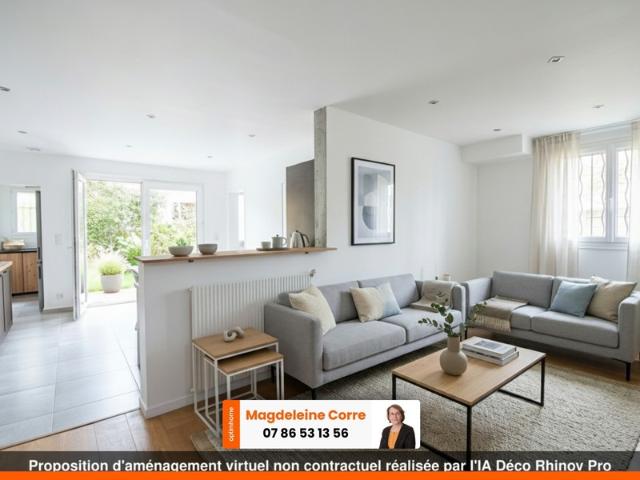 Maison 5 pièces 94 m² 122 m² au sol avec jardin et garage Montreuil 93100, quartier pavillonnaire