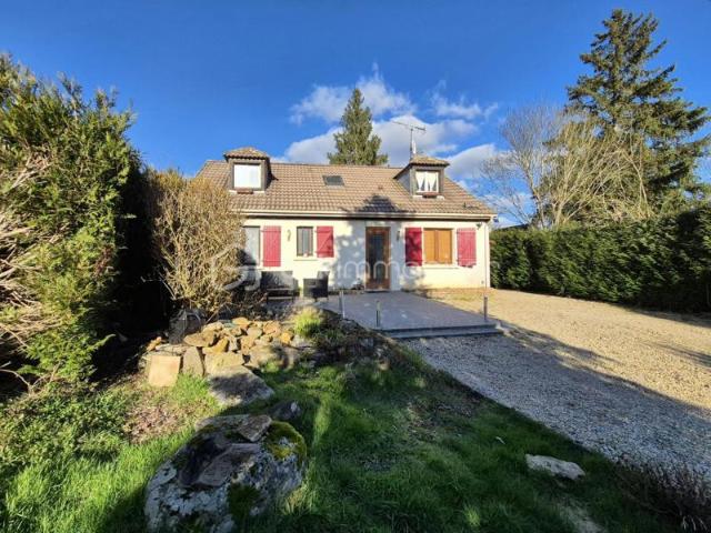 Maison 108 m² – 4 chambres – Terrain 1 120 m² – Garage