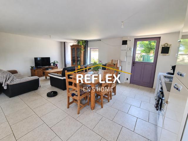 Maison 61m2 habitables avec jardin