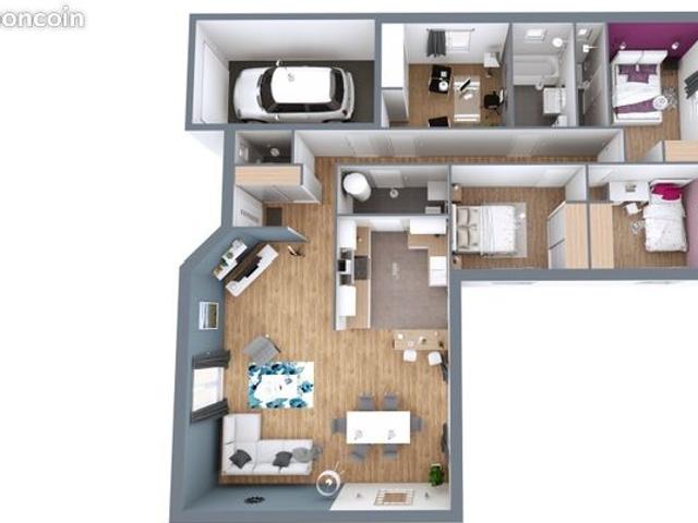 Maison 6 pièces 100 m²