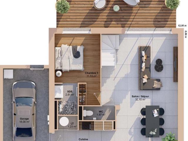 Maison 6 pièces 113 m2