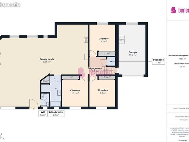 Maison 6 pièces 113 m²