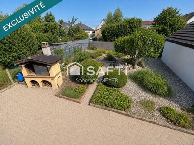 Maison 6 pièces 113 m², grand jardin, garage 48 m²