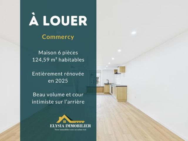 Maison 6 pièces 124,59 m2 COMMERCY 55200