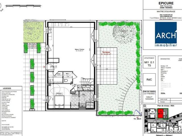 Maison 6 pièces 123 m²