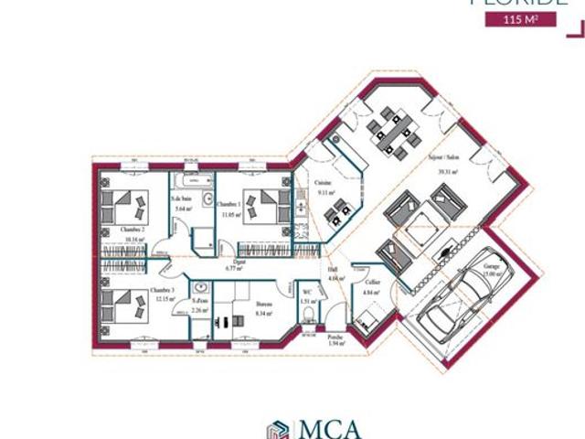 Maison 6 pièces 132 m²