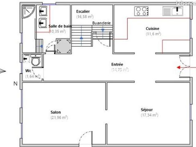 Maison 6 pièces 165 m²