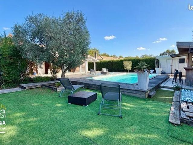 Maison 6 pièces aux airs de vacances avec piscine