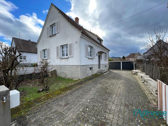 Maison 6 pièces avec jardin