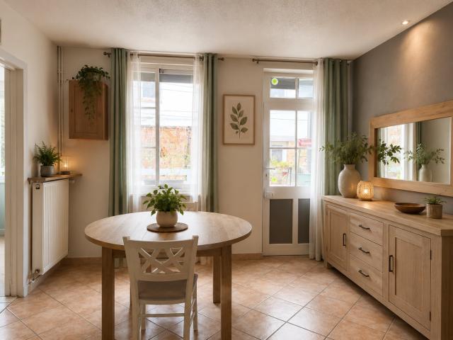 Maison 71m2 deux chambres