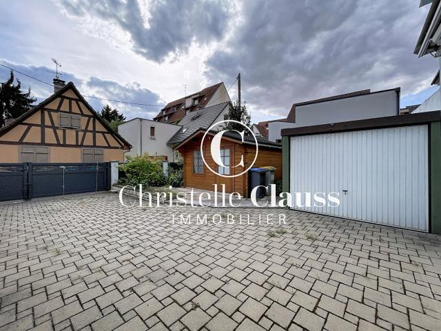 Maison 72 m2 avec extérieur et garage à Bischheim
