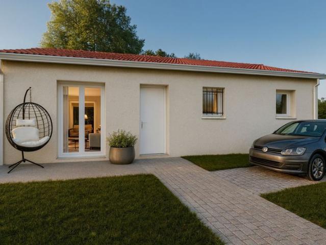 Maison 73 m² avec terrain à ESPINASSE VOZELLE 03