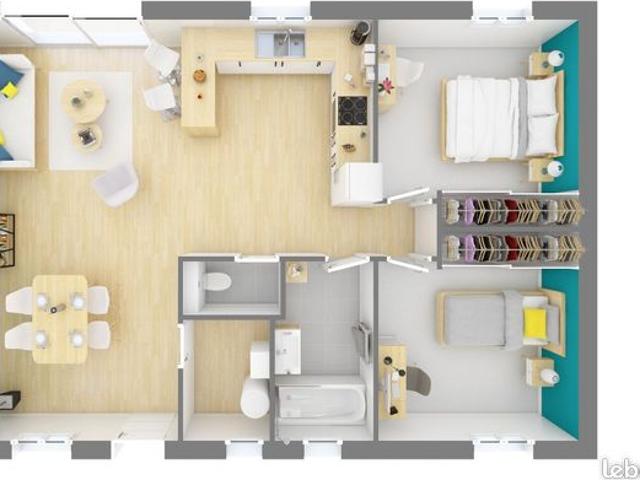 Maison 75 m² avec terrain à AUBIGNOSC 04