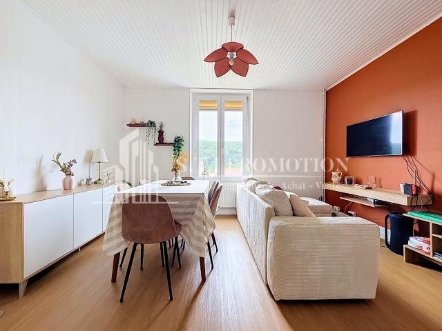 Maison 80 m2 avec garage, deux terrasses et jardin en plein cœur d'Herserange !
