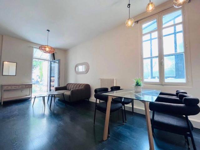 Maison 80 m2 avec jardin au calme
