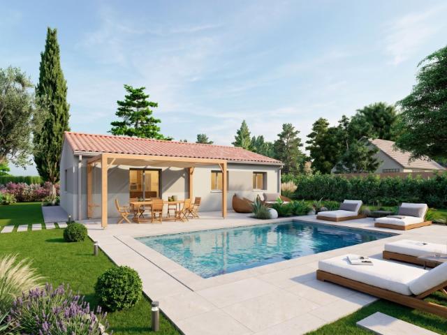 Maison 80 m2 laroque