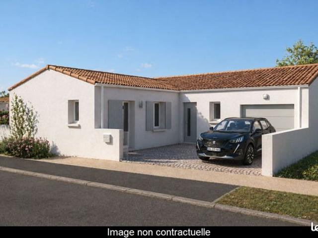 Maison 84 m² avec terrain à FORGES 17