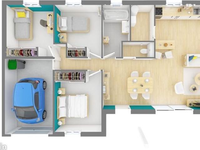 Maison 85 m² avec terrain à CÉRESTE EN LUBERON 04