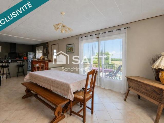 Maison 86 m² habitables entre Macon et Tournus
