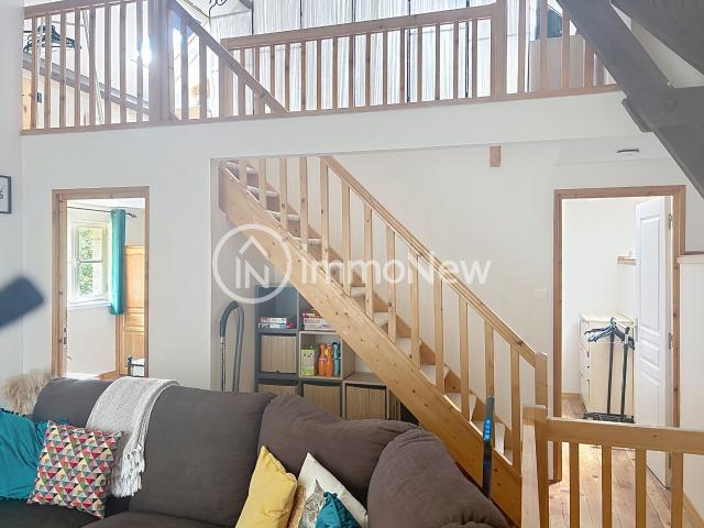 MAISON 90 M2 IDEAL PIED A TERRE SUR 184 M2 DE TERRE EN PLEIN BOURG