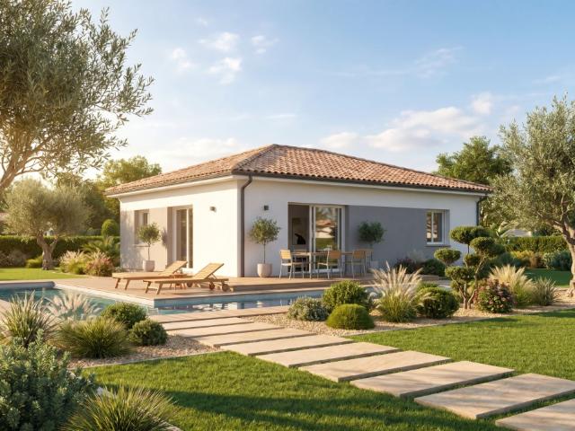 Maison 90 m2 st perdon