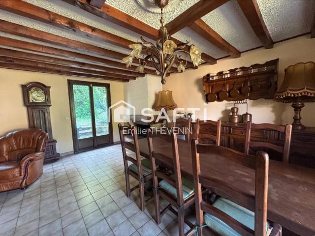 Maison 90m2 3 chambres terrain arboré
