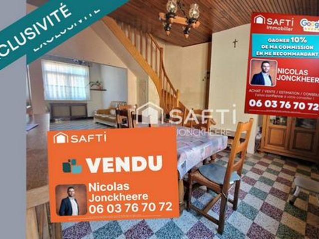 Maison 90m² hazebrouck secteur gare