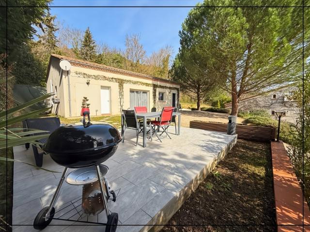 Maison 90m² plain pied rénovée et entièrement meublée à 5 min de Valence d’Agen