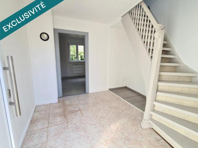 Maison 90m², 3 chambres et jardin