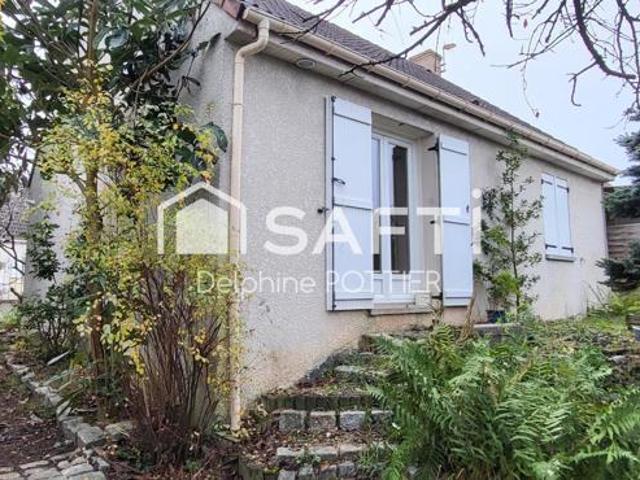 Maison 90m², 5p, 4 chambres, vivable de plain pied, sous sol total