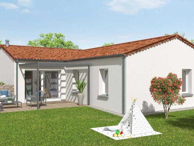 Maison 91m² 3chambres + Terrain de 305 m² à saint georges du bois