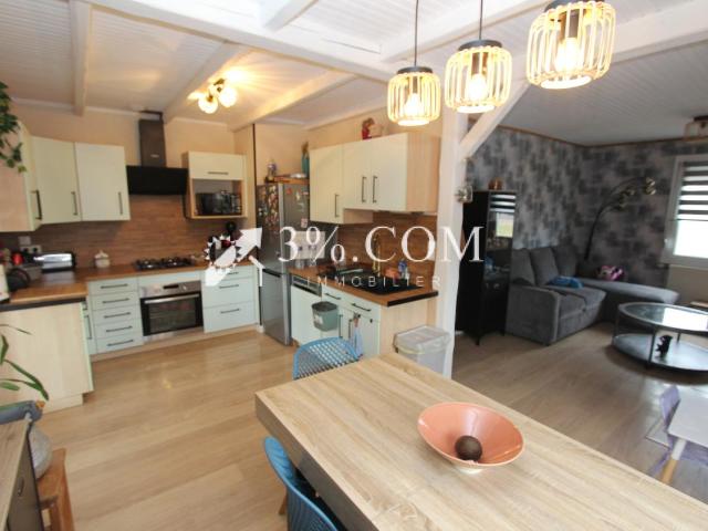 Maison 92 m2 3 chambres 1 bureau Jardin Sous sol com