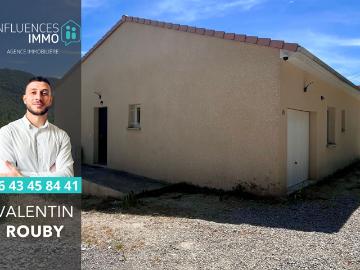 Maison 92m2 3 chambres + garage 18m2 terrain 471m2 SAINT JULIEN EN SAINT ALBAN