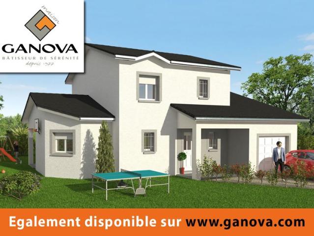 Maison 94.55 m² avec terrain à PONT DE CHERUY 38