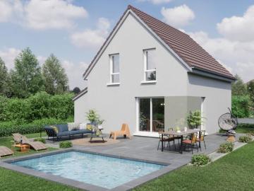 67640, Fegersheim, Bas-Rhin - Jardin, Terrasse