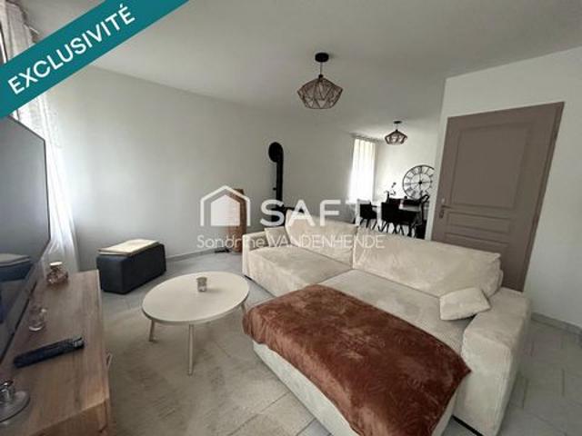 Maison – 125 m² – 4 chambres – Jardin et terrasse