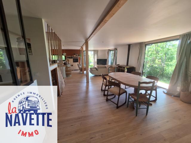 Maison coup de coeur contemporaine et chaleureuse!