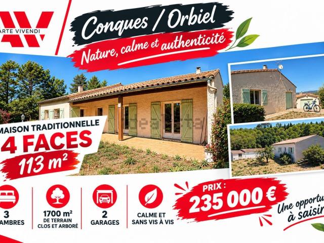Maison, Conques sur Orbiel