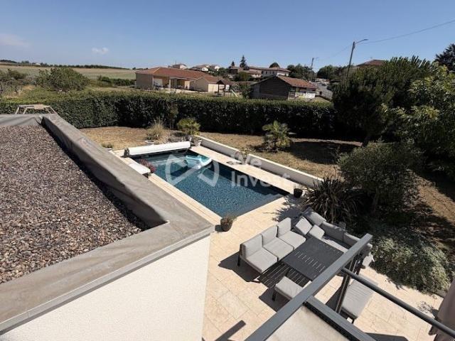 Maison contemporaine 121m² Soucieu en Jarrest