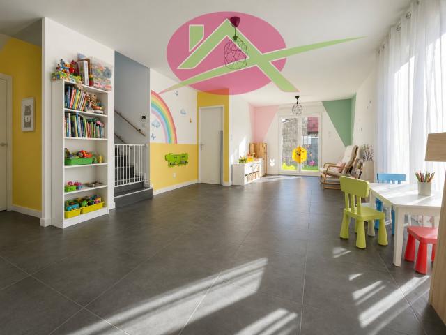 Maison contemporaine vivable de plain pied 2022 à Oissel, au calme