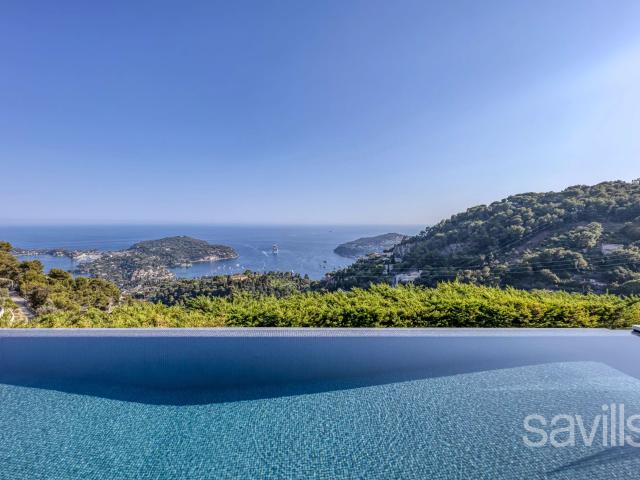 Maison contemporaine vue mer panoramique