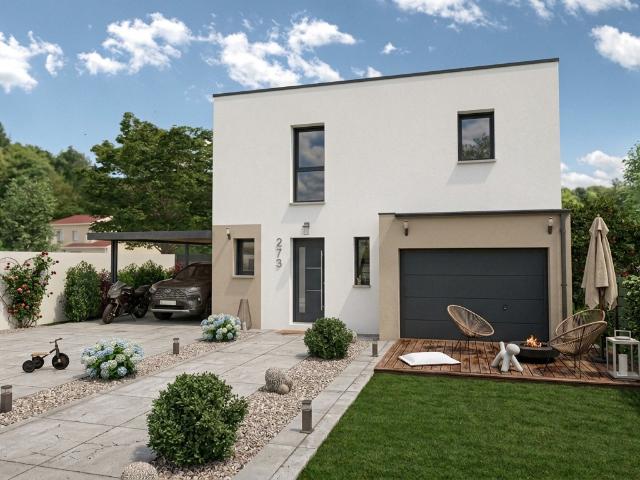 Maison contemporaine à Steinbrunn le Bas