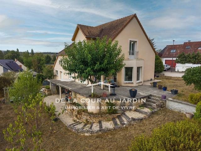 Maison contemporaine avec vue