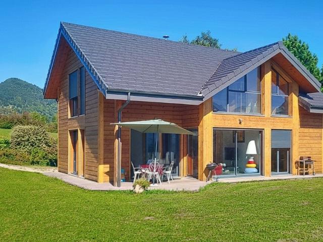 Maison contemporaine d’exception Ossature bois 175m² Ponsonnas
