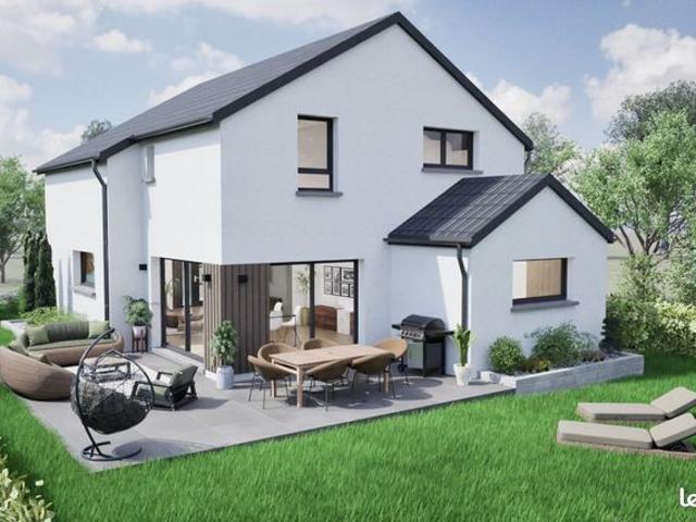 Maison contemporaine de 115 m² à Guewenheim, sur terrain plat hors lotissement